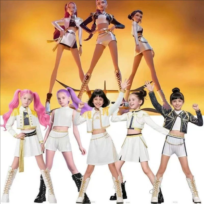Anime Zoey Cosplay - Kids Mira Rumi Zoey Stage Outfits