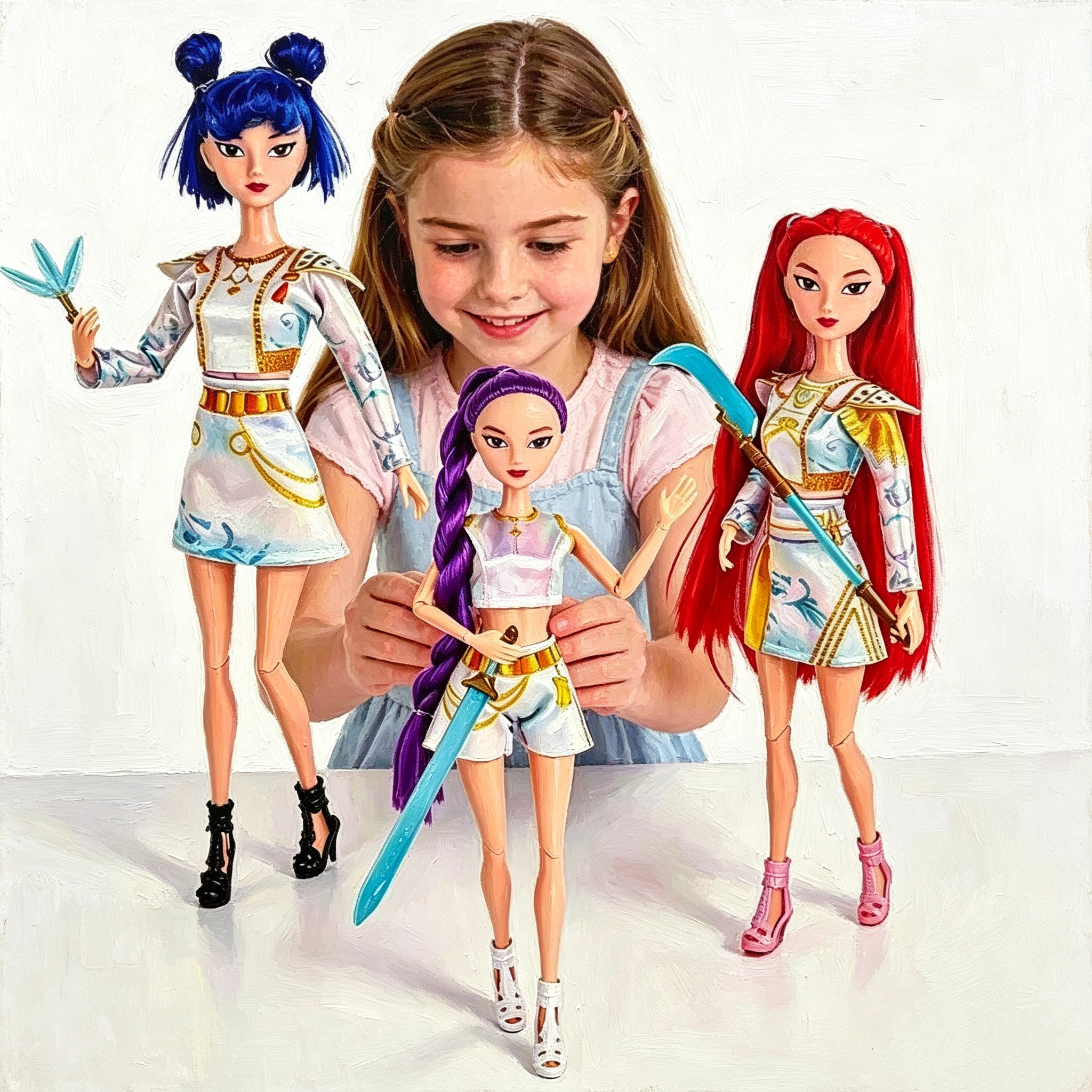 Anime Zoey Cosplay - Anime Figure Set Rumi Mira Zoey