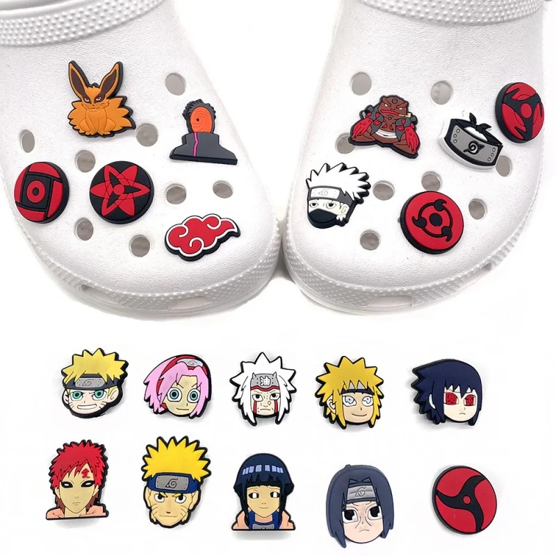 Anime Cosplay Naruto - Random 5/10/20PCS Shoe Decoration Kakashi Itachi