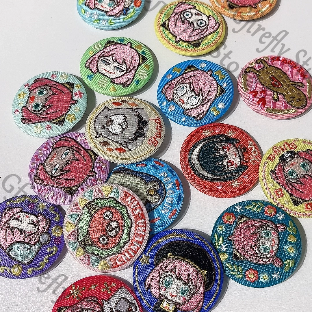 Anime Cosplay Yor - SPY×FAMILY Anime Embroidered Badge Emblem Genuine