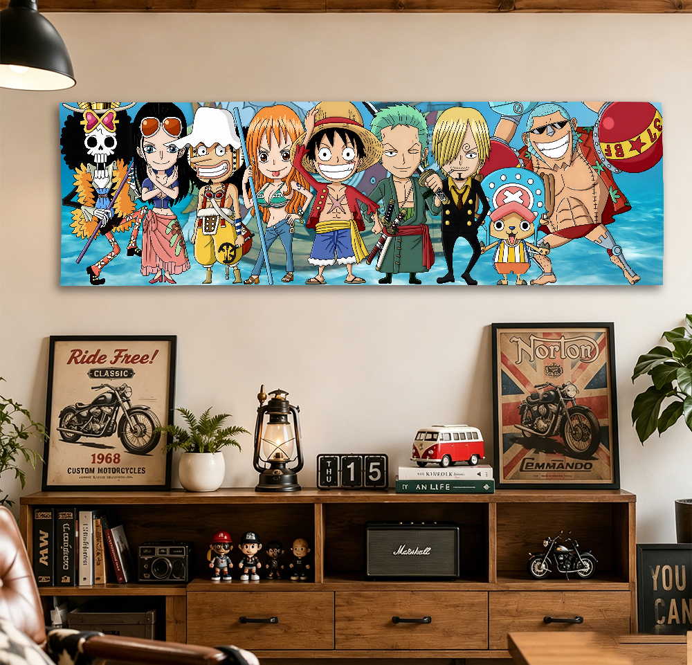 One Piece Straw Hat - One Piece Straw Hat Crew Q