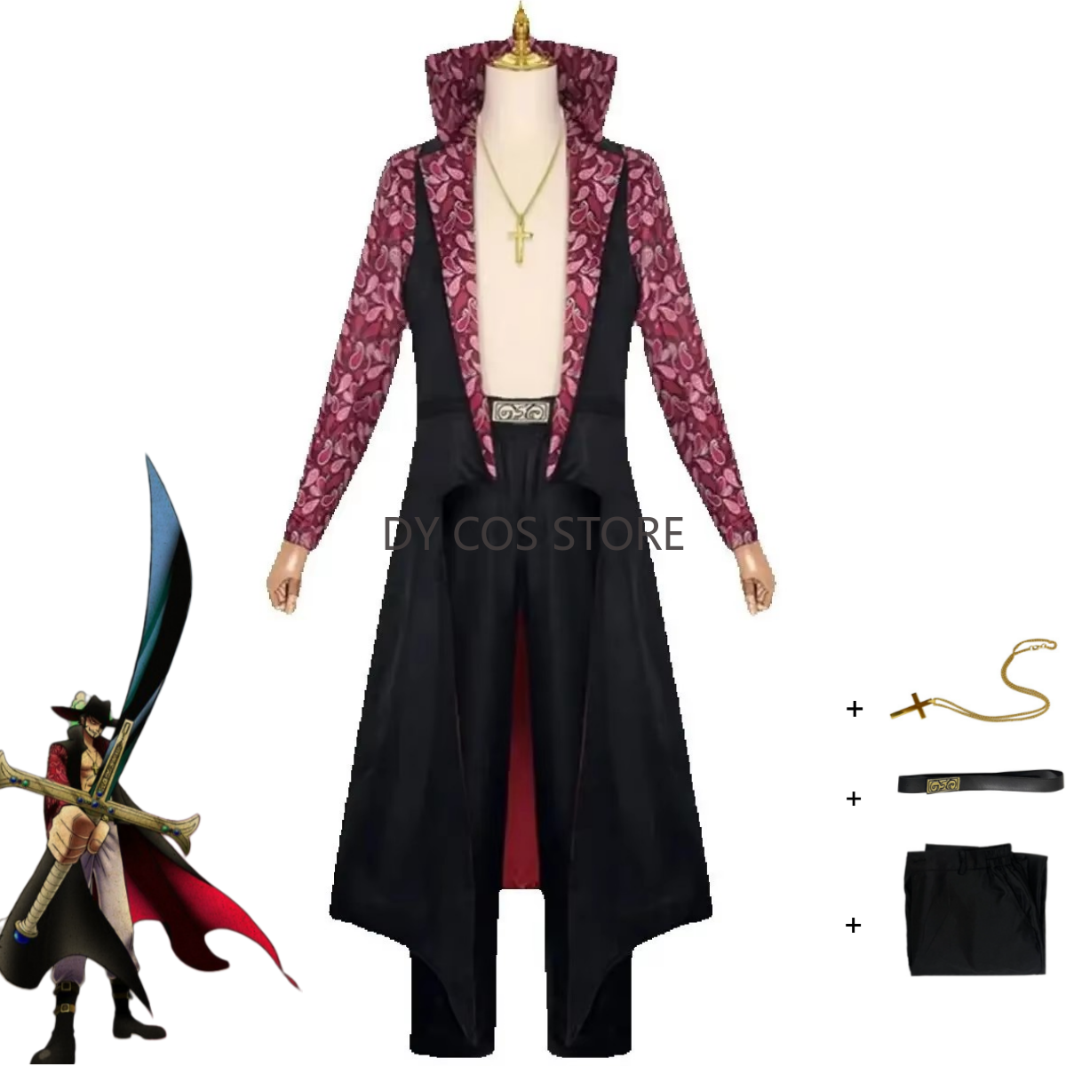 Live Action Anime Cosplay - Live Action Movies Dracule Mihawk Cosplay