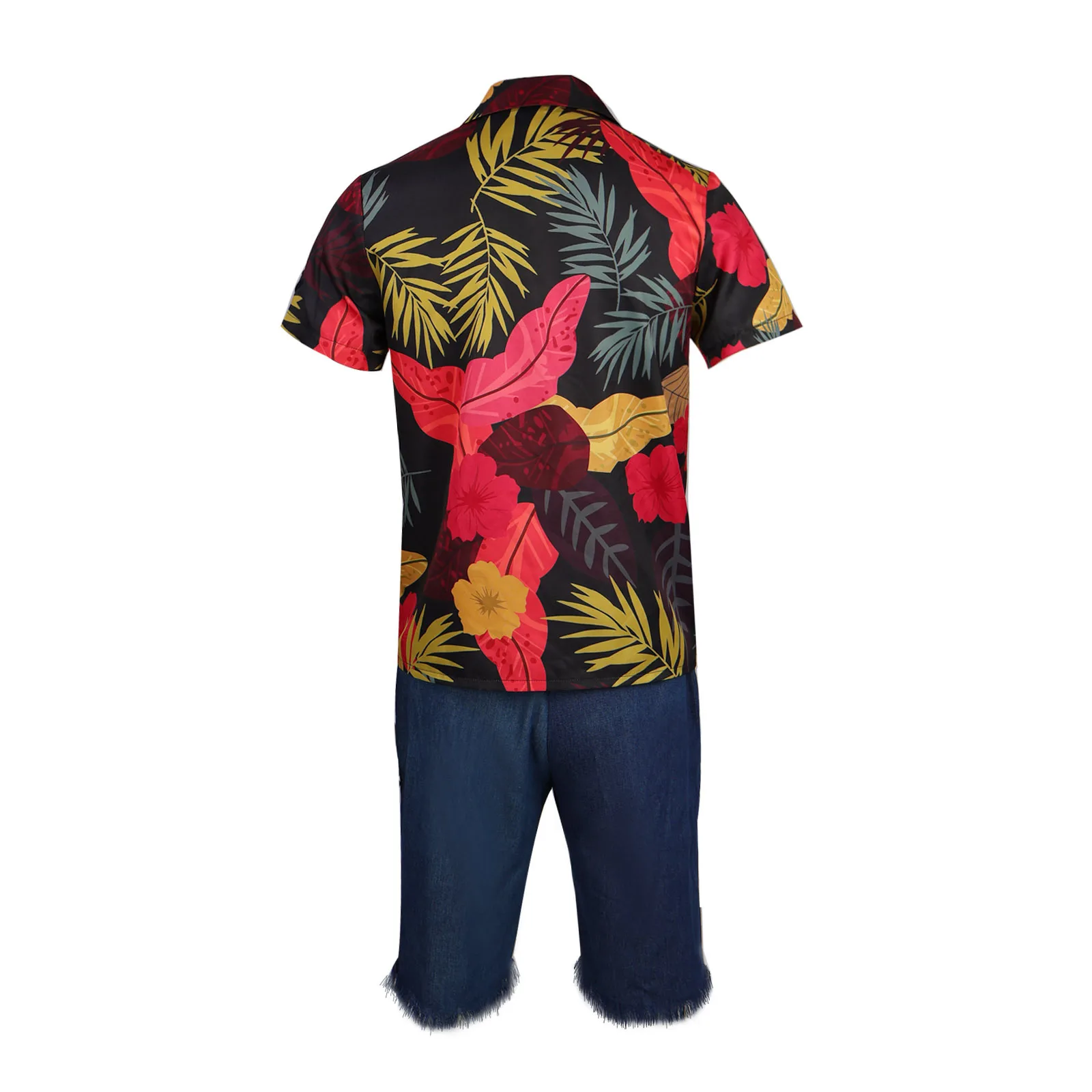 Anime Luffy's Floral Shirt Cos - Anime Cosplay Real Life reseña y precio