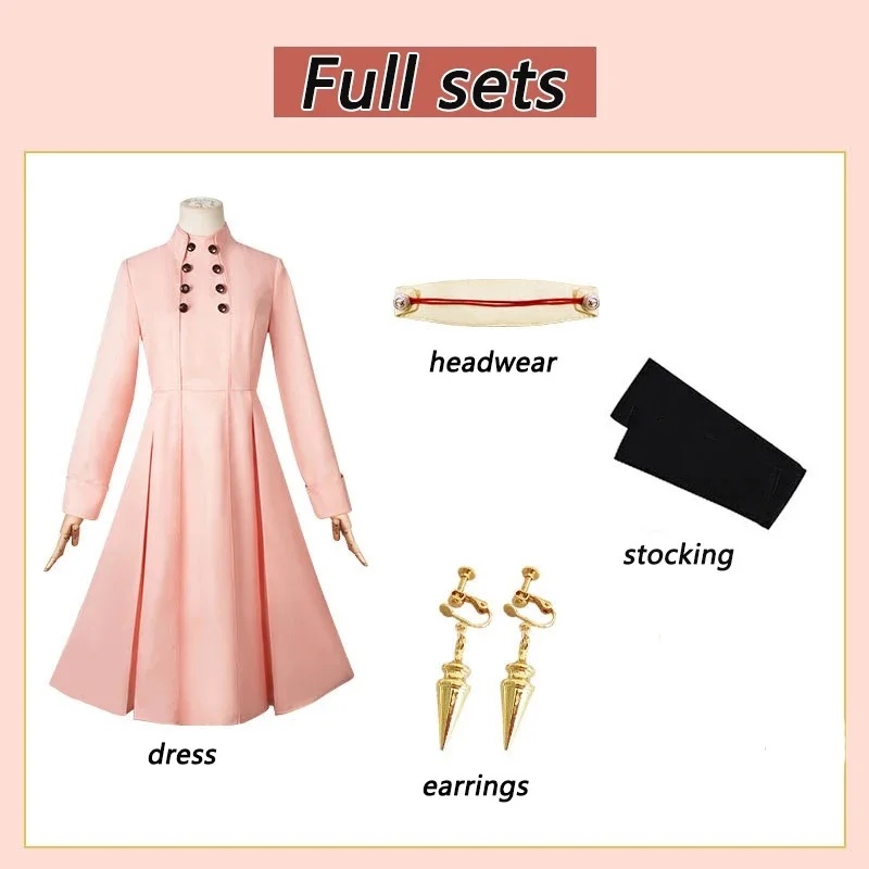 Yor Forger Cosplay dress Anime - Anime Cosplay Yor reseña y precio