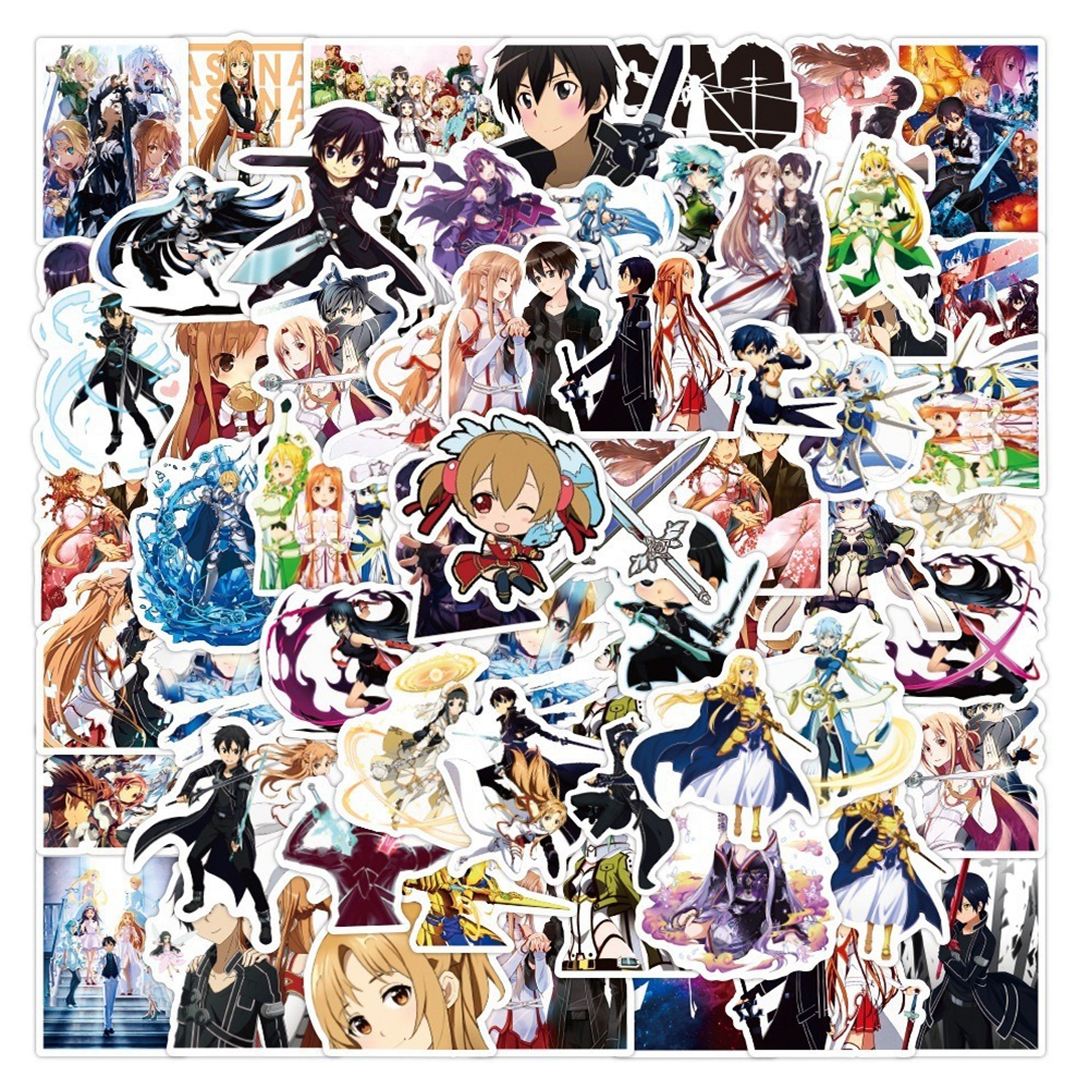 1 Pack Anime Sticker Sword Art - Sword Art Online Cape reseña y precio