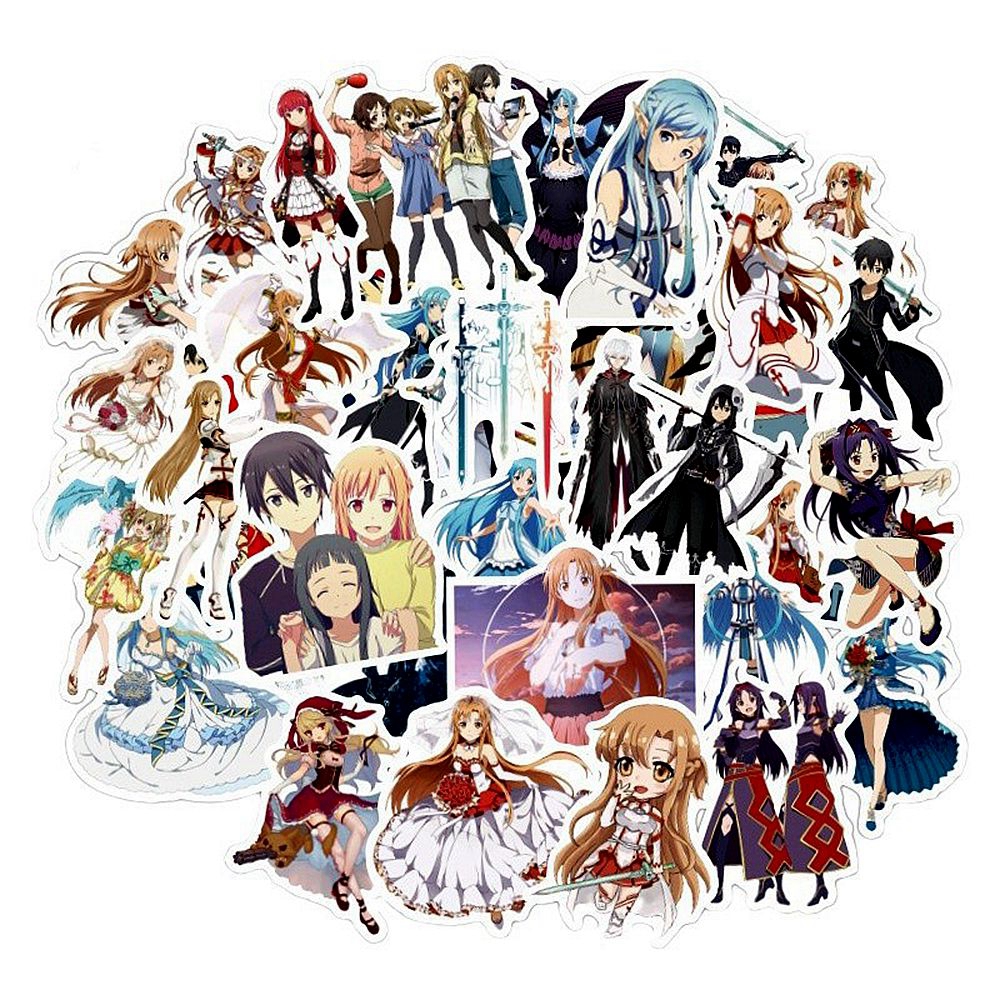 1 Pack Anime Sticker Sword Art - Sword Art Online Cape reseña y precio