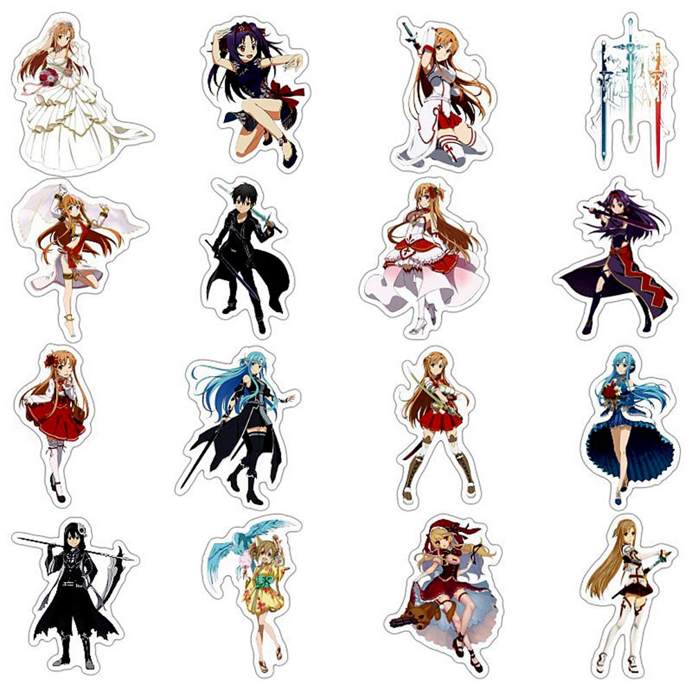 1 Pack Anime Sticker Sword Art - Sword Art Online Cape reseña y precio