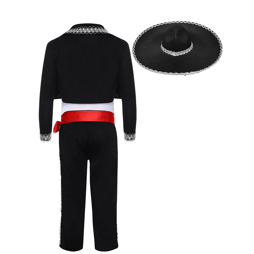 Boy Mexican Costume Kids Tradi - Anime Cosplay Dance reseña y precio