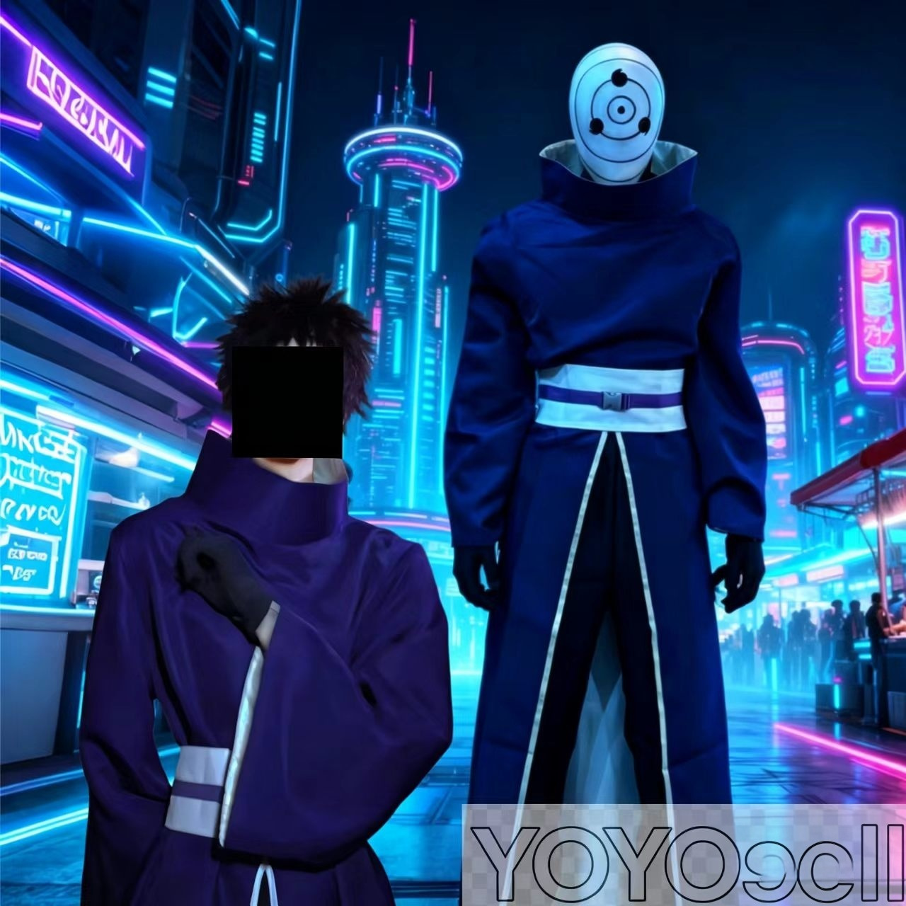 Obito Uchiha Cosplay Costume A - Anime Cosplay Obito reseña y precio