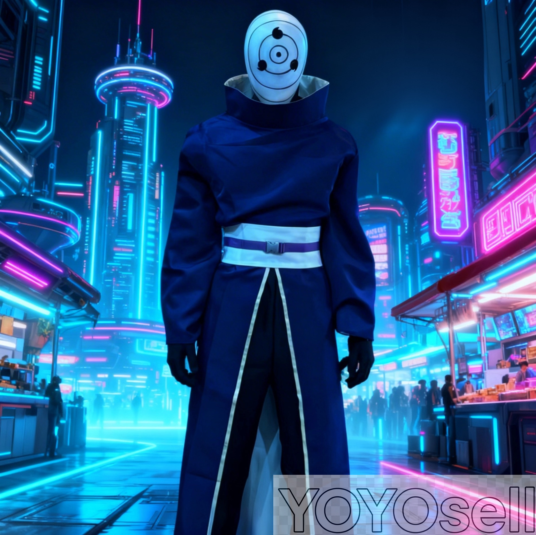 Obito Uchiha Cosplay Costume A - Anime Cosplay Obito reseña y precio