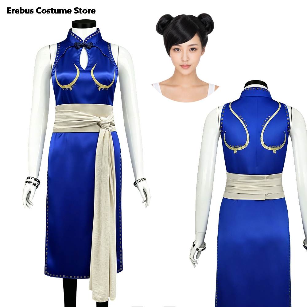 Adult Sexy Chun Li Cosplay Cos - Live Action Anime Cosplay reseña y precio