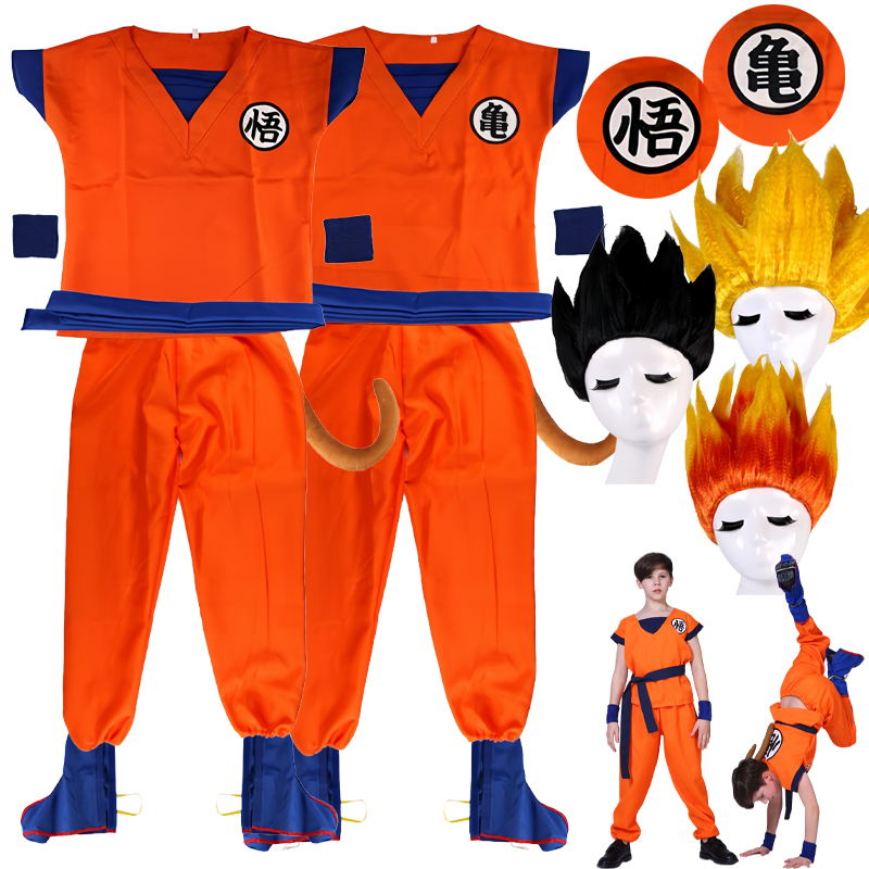Halloween Goku Adult Kids Suit - Anime Zoey Cosplay reseña y precio