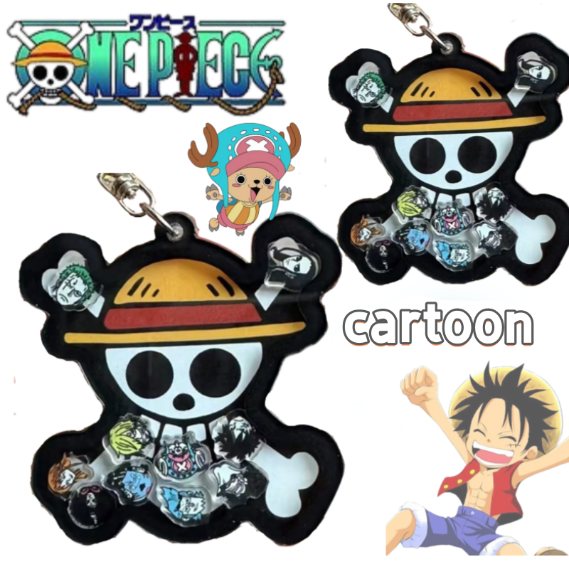 One Piece keychain Luffy straw - One Piece Straw Hat reseña y precio
