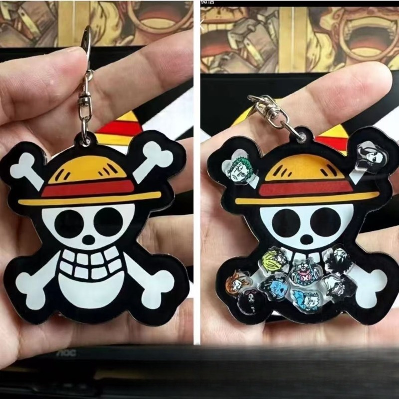 One Piece keychain Luffy straw - One Piece Straw Hat reseña y precio