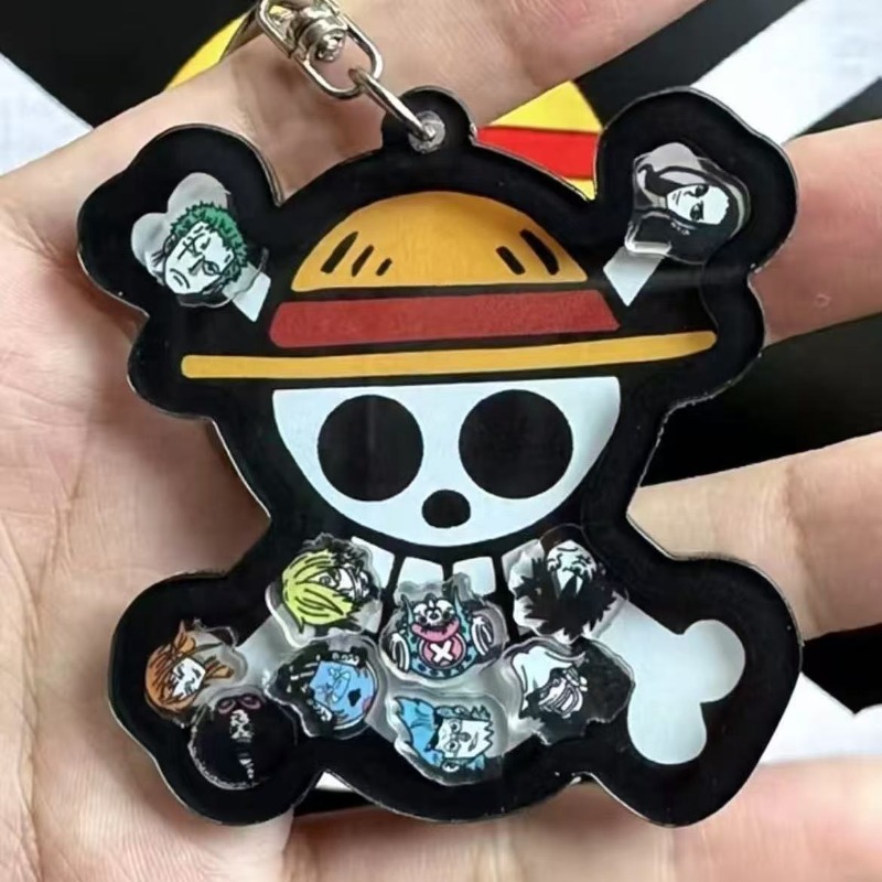 One Piece keychain Luffy straw - One Piece Straw Hat reseña y precio