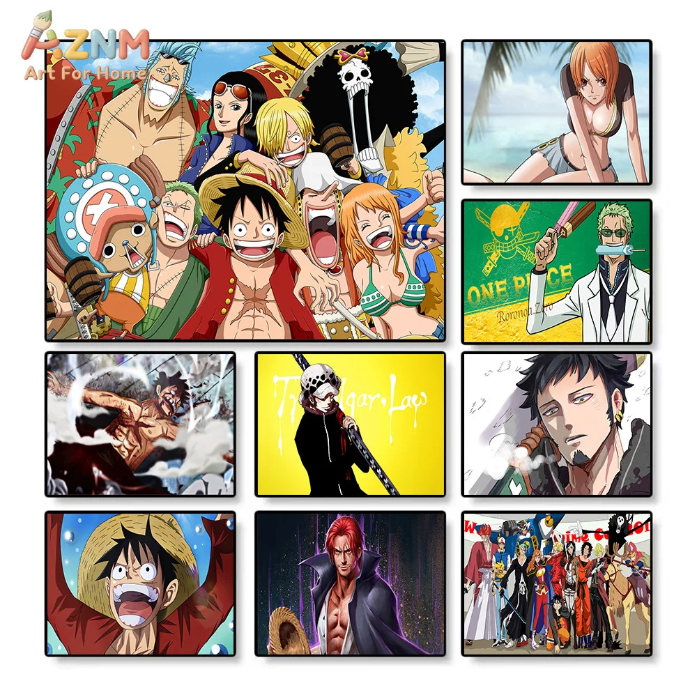 AZNM One Piece Anime Canvas Wa - One Piece Straw Hat reseña y precio