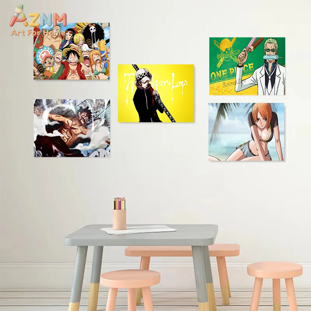 AZNM One Piece Anime Canvas Wa - One Piece Straw Hat reseña y precio
