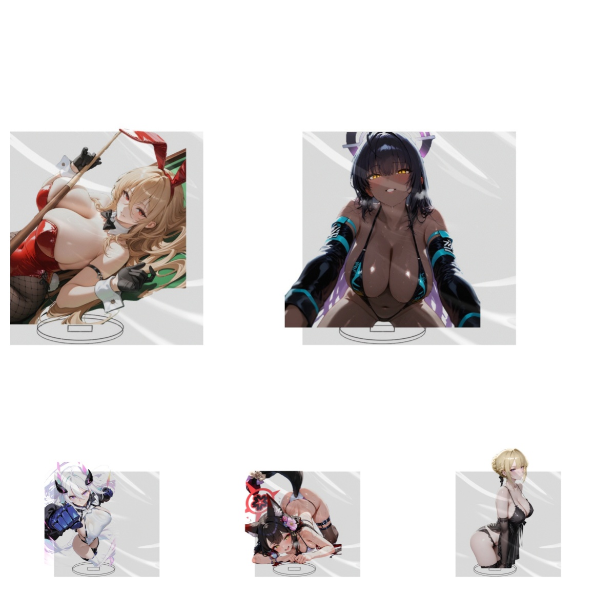 15Anime sexy Blue Archive Acry - Anime Zoey Cosplay reseña y precio
