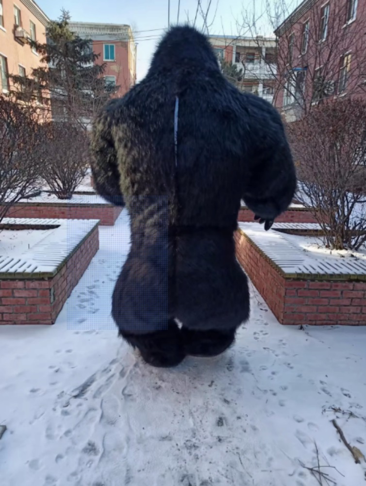 Real Life Inflatable Gorilla C - Anime Cosplay Real Life reseña y precio