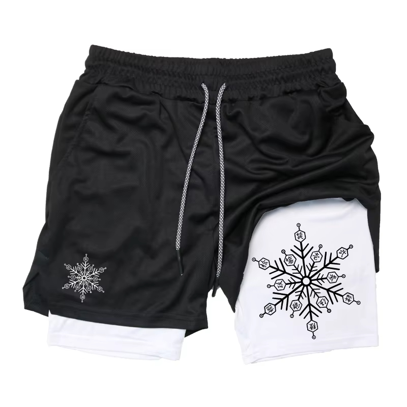 Akaza Men's 2-in-1 Shorts cott - Anime Cosplay Naruto reseña y precio