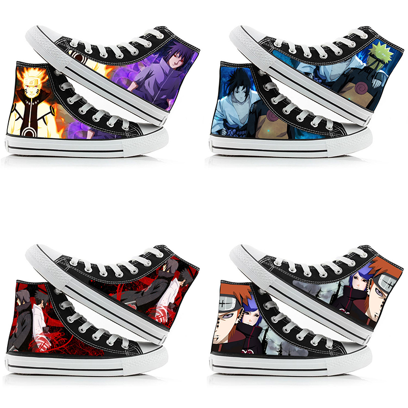 Naruto Uzumaki High-Top Canvas - Anime Cosplay Couples Ideas reseña y precio