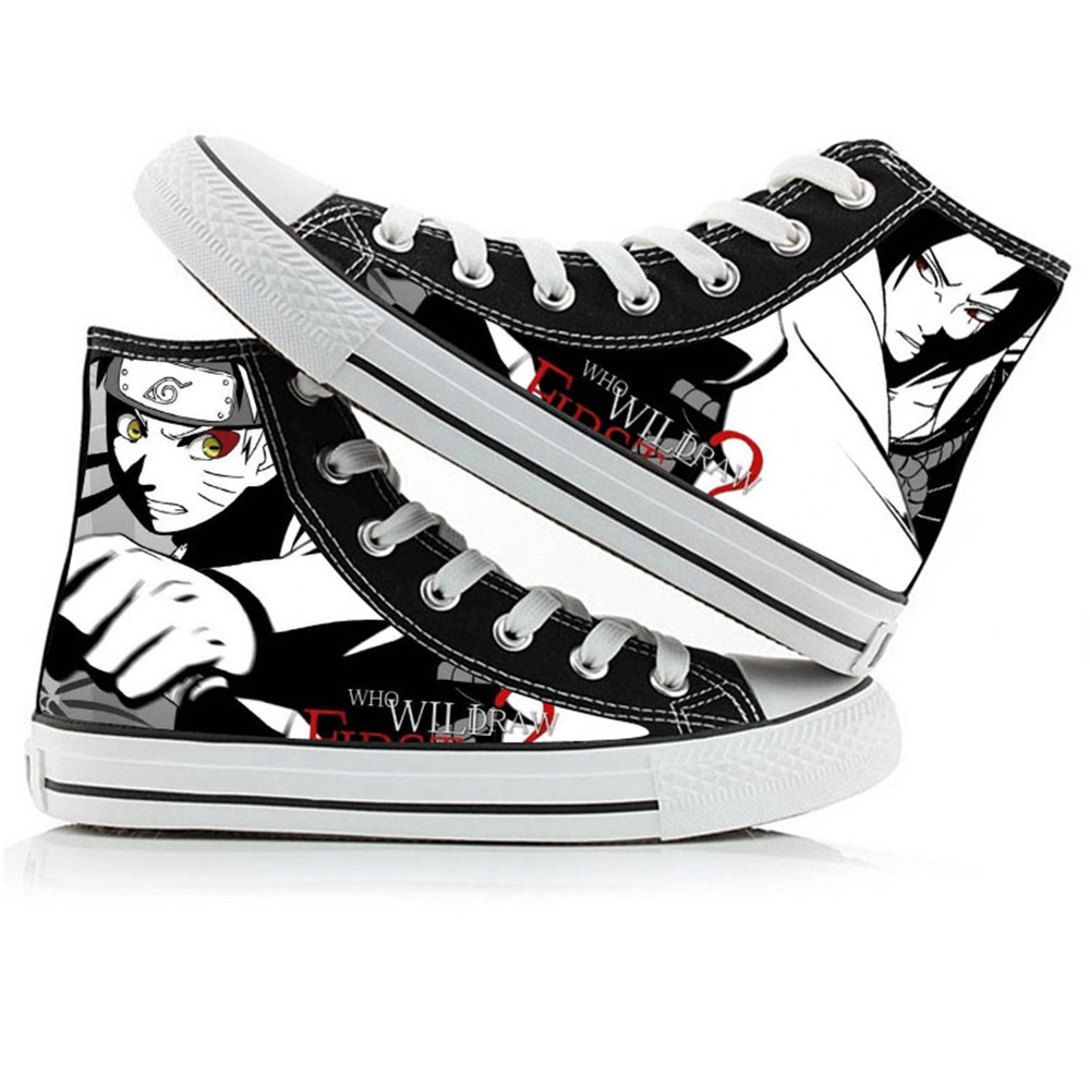 Naruto Uzumaki High-Top Canvas - Anime Cosplay Couples Ideas reseña y precio