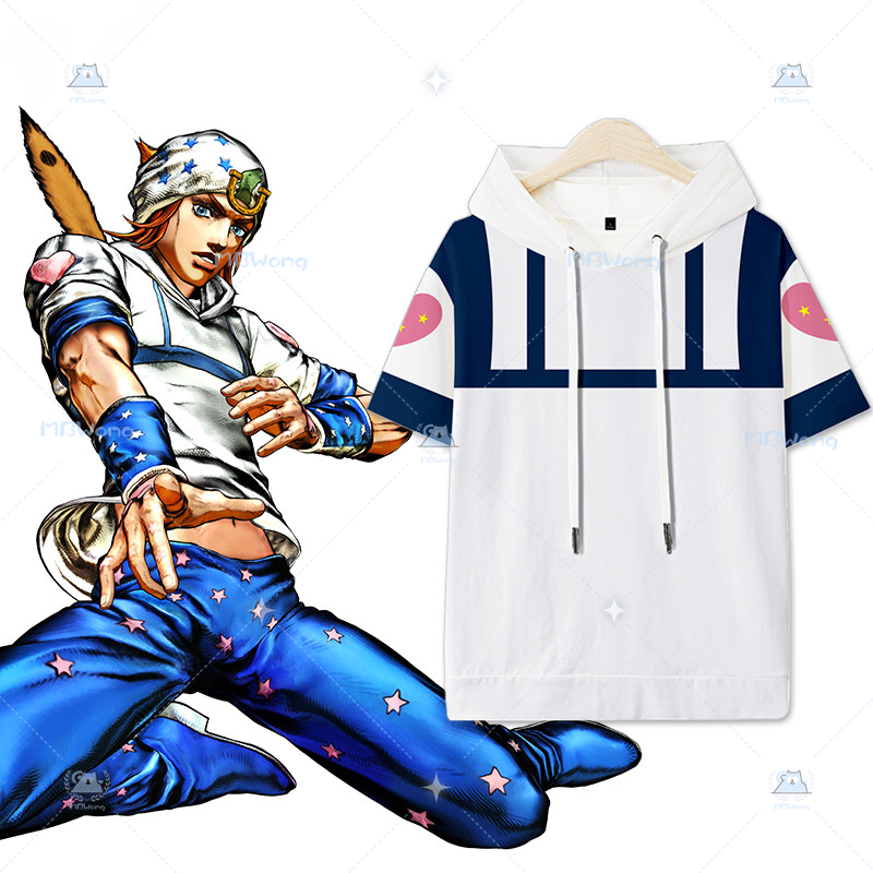 Anime JOJO Johnny Joestar Cosp - Cosplay Anime Women reseña y precio