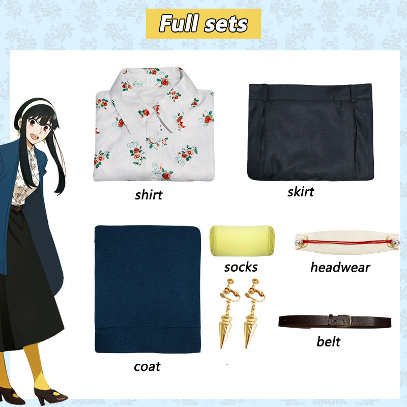 Yor Forger Cosplay Costume Ani - Anime Cosplay Yor reseña y precio