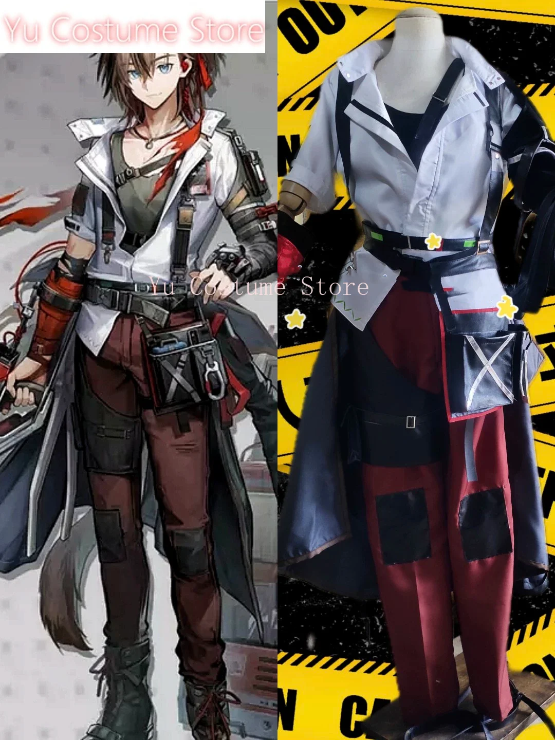 Yu Costume Arknights Stainless - Anime Cosplay Yor reseña y precio