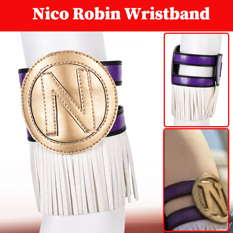 Nico Robin Wristband Arm Band  - Live Action Anime Cosplay reseña y precio