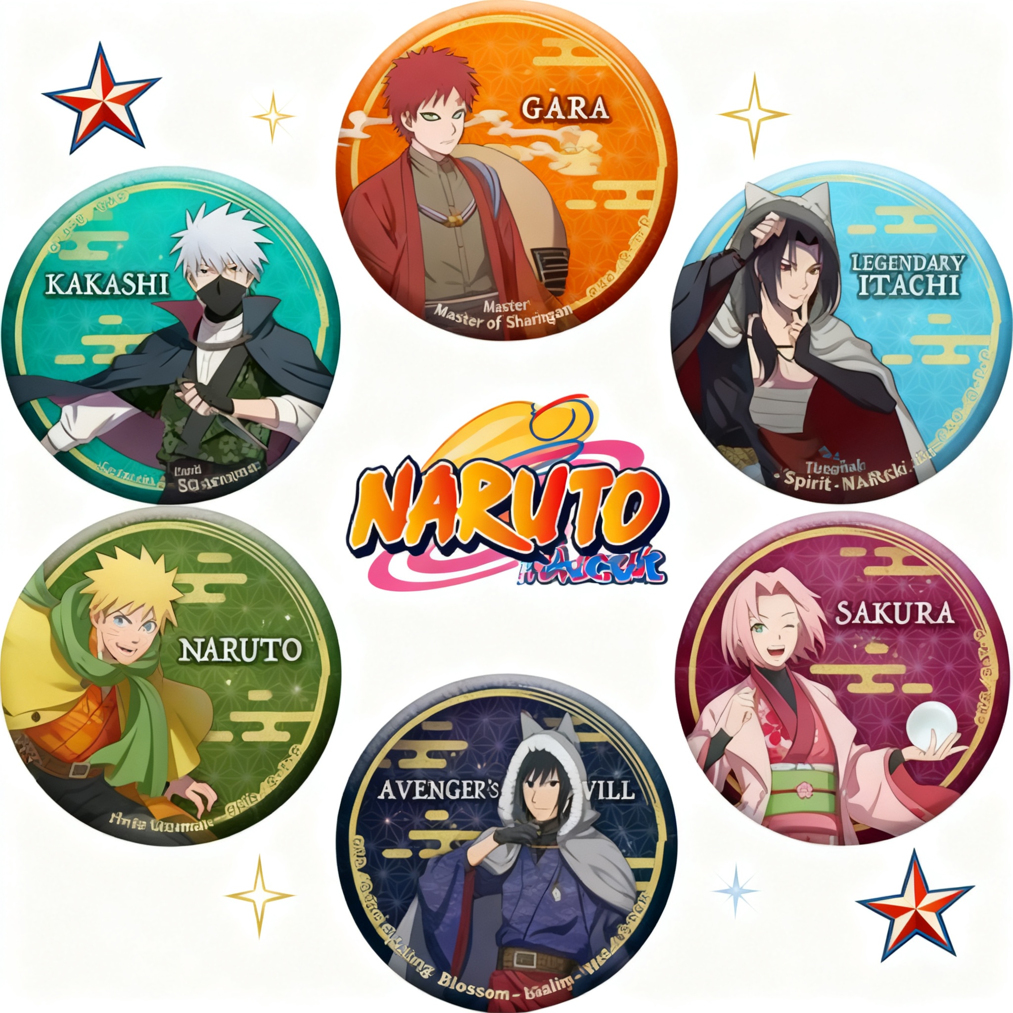 Anime Badge Naruto Cosplay Pin - Anime Cosplay Naruto reseña y precio