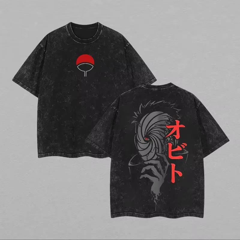 Naruto Obito Uchiha T Shirt Ma - Anime Cosplay Obito reseña y precio