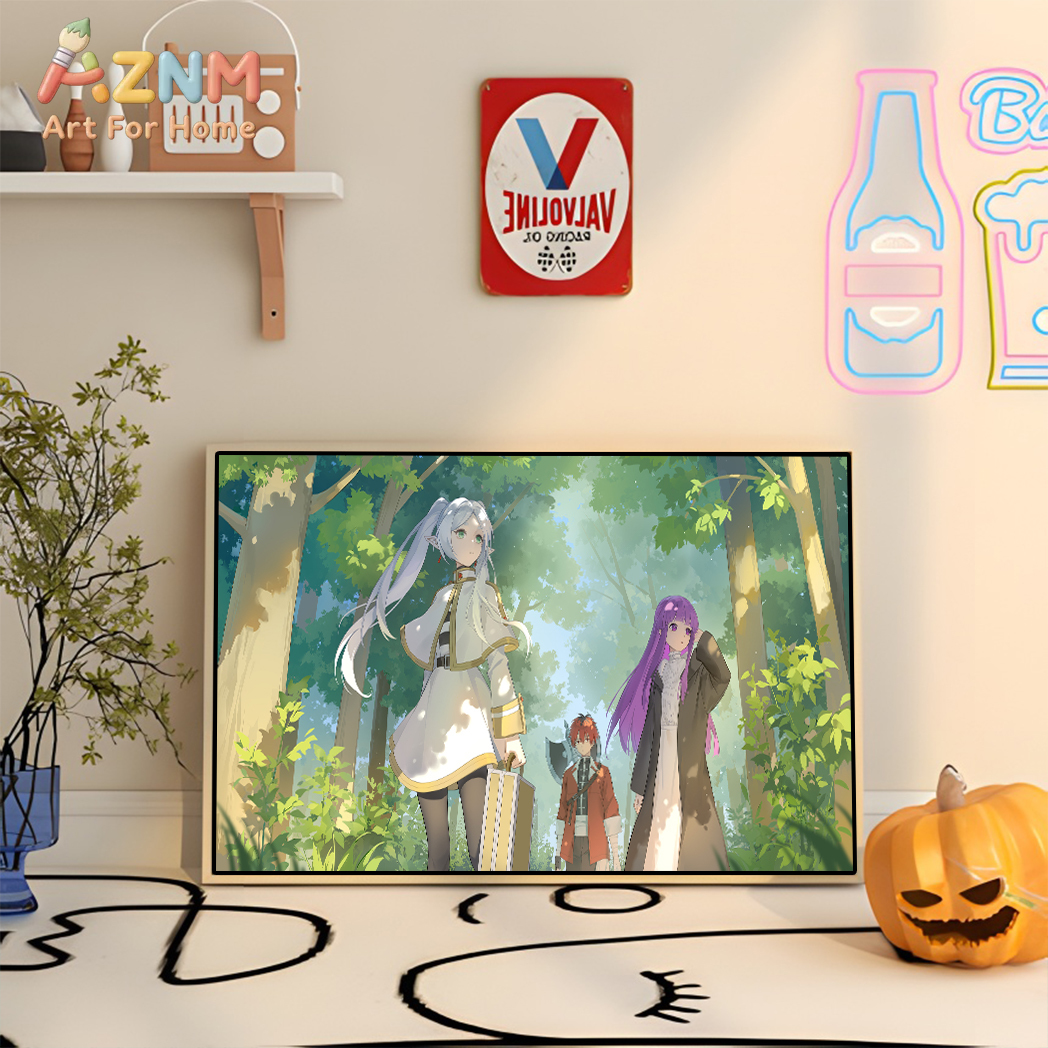 Japanese Anime Cartoon Wall Ar - Anime Cosplay Wallpaper reseña y precio