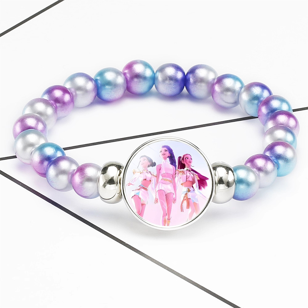 Kpop Idol Beaded Bracelet Rumi - Anime Zoey Cosplay reseña y precio