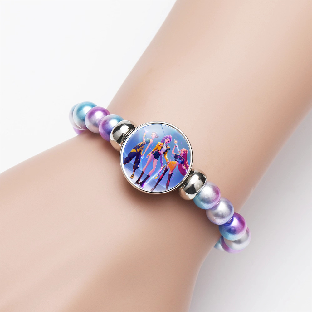 Kpop Idol Beaded Bracelet Rumi - Anime Zoey Cosplay reseña y precio