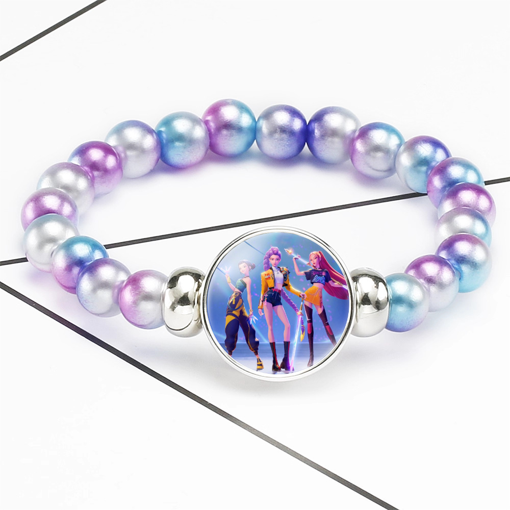 Kpop Idol Beaded Bracelet Rumi - Anime Zoey Cosplay reseña y precio