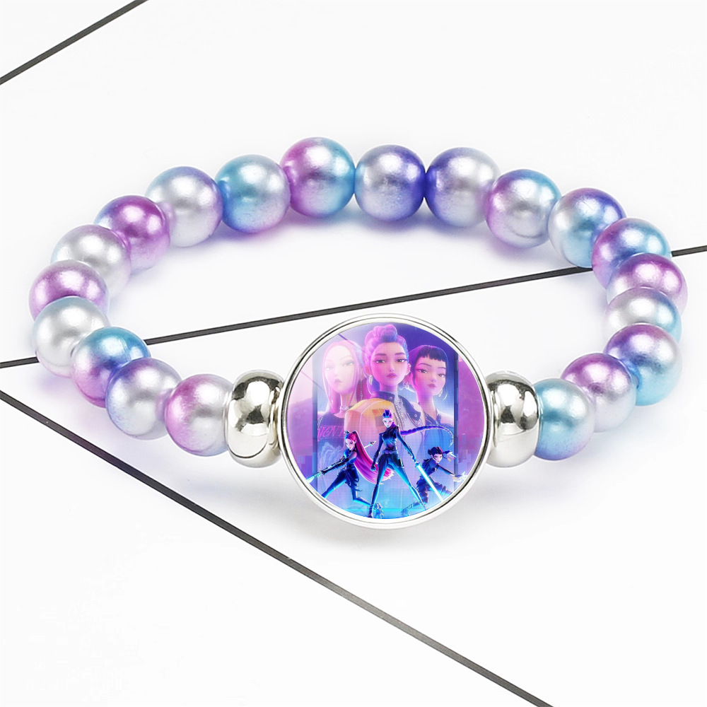 Kpop Idol Beaded Bracelet Rumi - Anime Zoey Cosplay reseña y precio