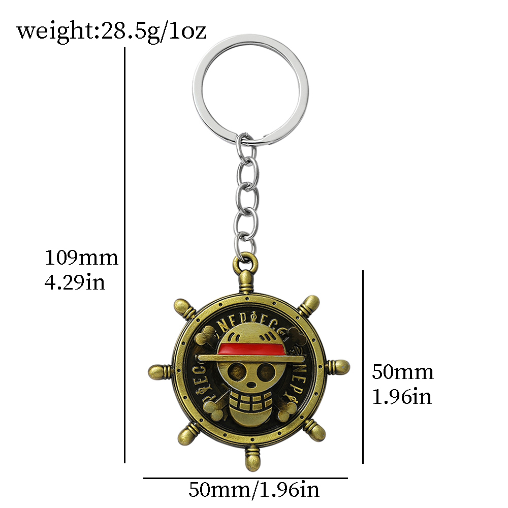 One Piece Anime Keychain Luffy - One Piece Straw Hat reseña y precio