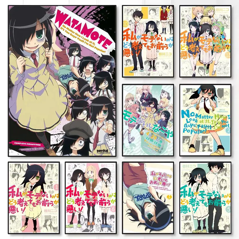 Anime W-Watamote Kuroki Tomoko - Anime Cosplay Wallpaper reseña y precio