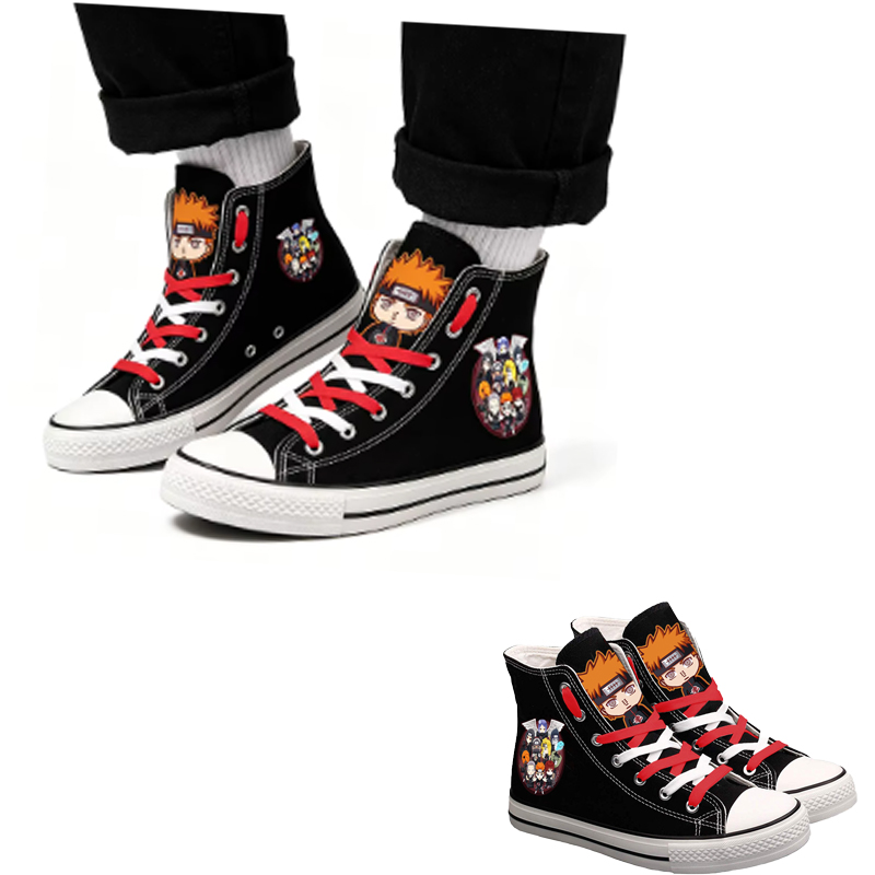 Naruto Uzumaki High-Top Canvas - Anime Cosplay Couples Ideas reseña y precio
