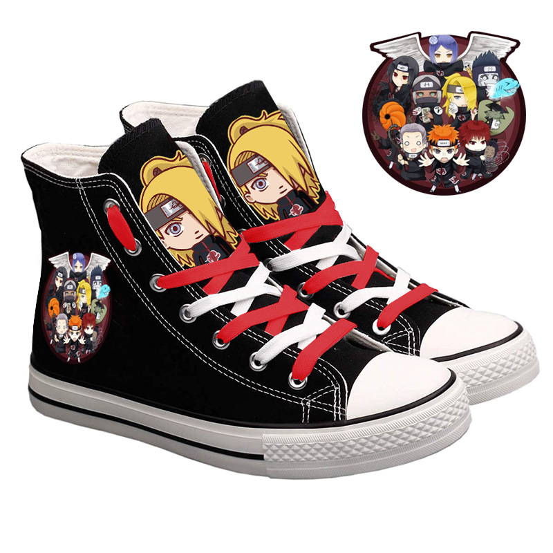 Naruto Uzumaki High-Top Canvas - Anime Cosplay Couples Ideas reseña y precio