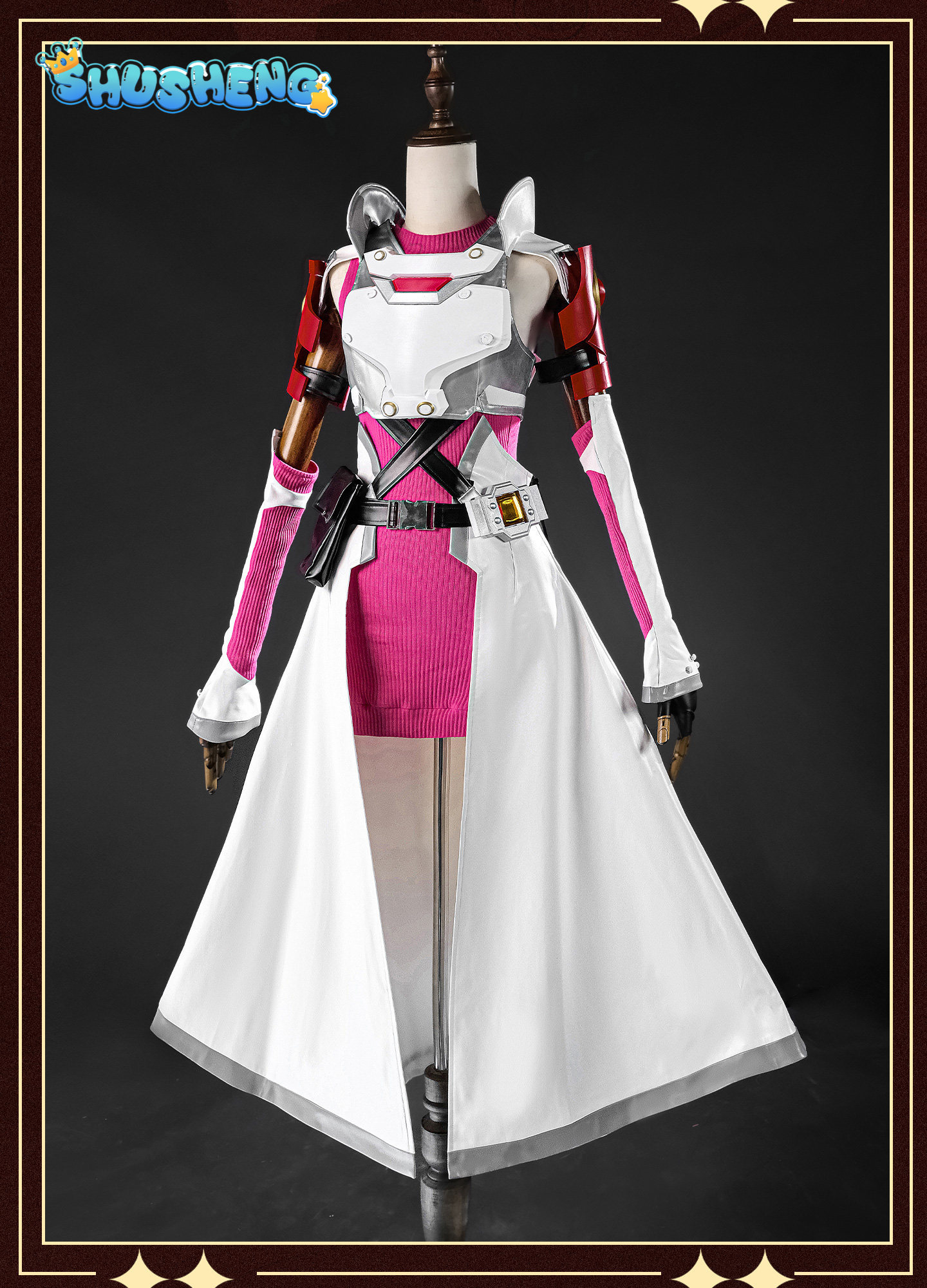 Yuuki Asuna Cosplay Costume An - Sword Art Online Cape reseña y precio