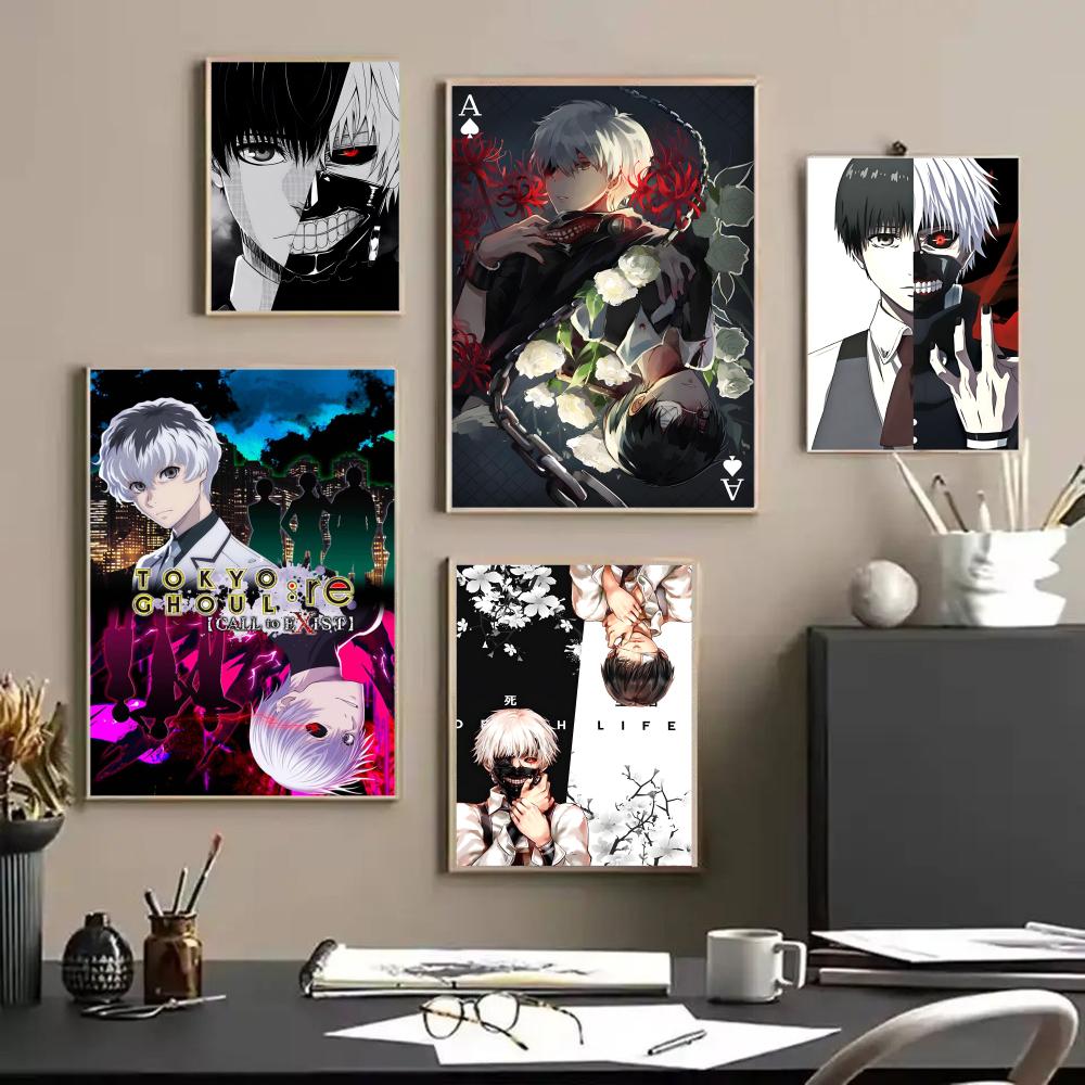 T-Tokyo Ghoul Anime Poster Sti - Anime Cosplay Wallpaper reseña y precio
