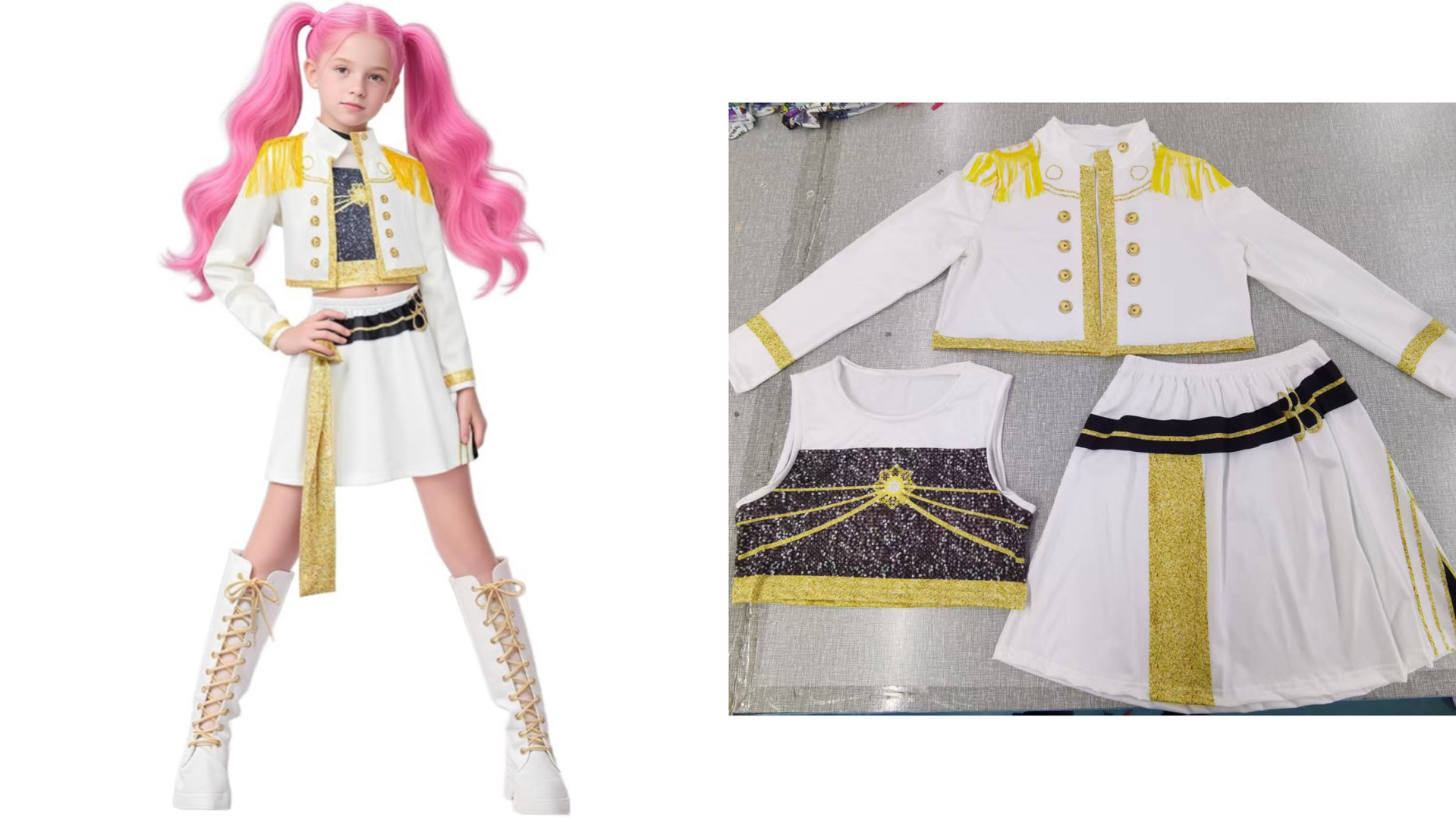 Girls Zoey Cosplay Girl Group  - Anime Zoey Cosplay reseña y precio