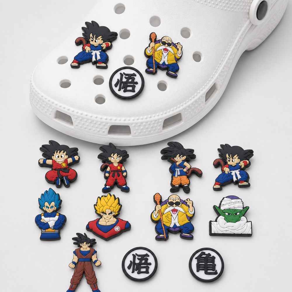 Anime Clog Button Pins Demon S - Anime Cosplay Naruto reseña y precio