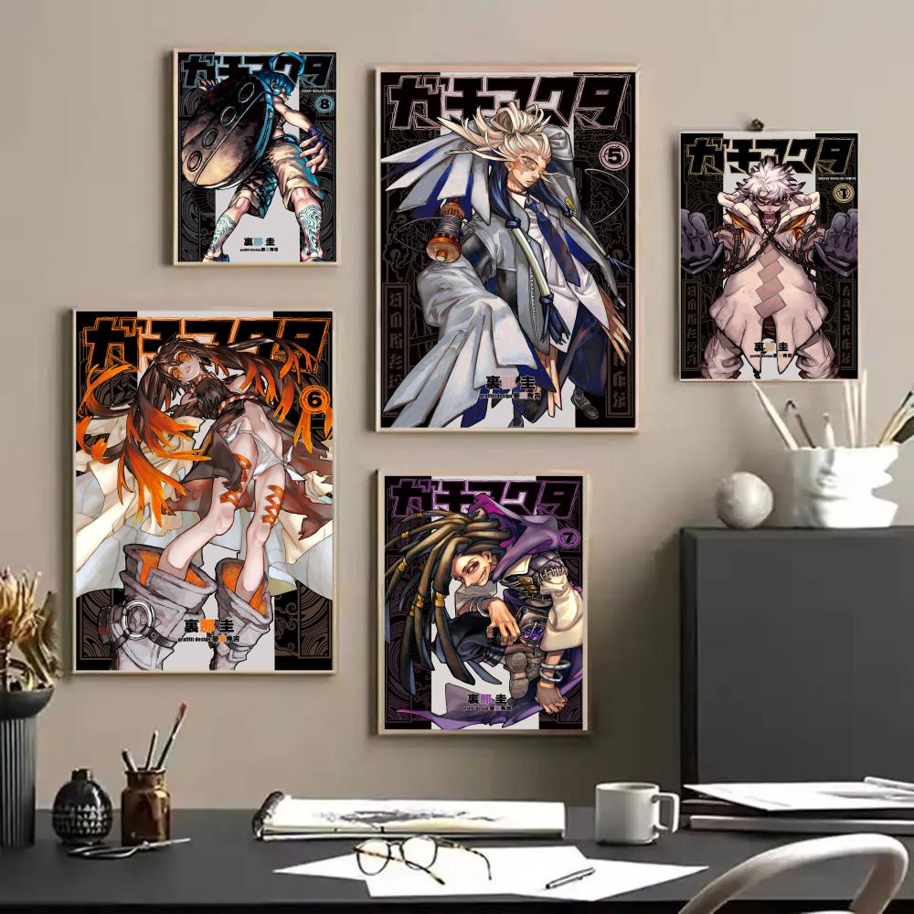 Anime G-GACHIAKUTA Poster Stic - Anime Cosplay Wallpaper reseña y precio
