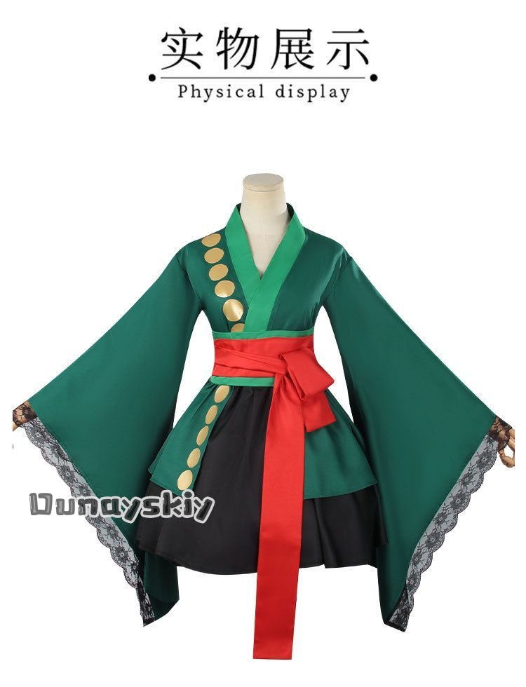 Anime Roronoa Zoro Cosplay Cos - Anime Zoro Cosplay Female reseña y precio