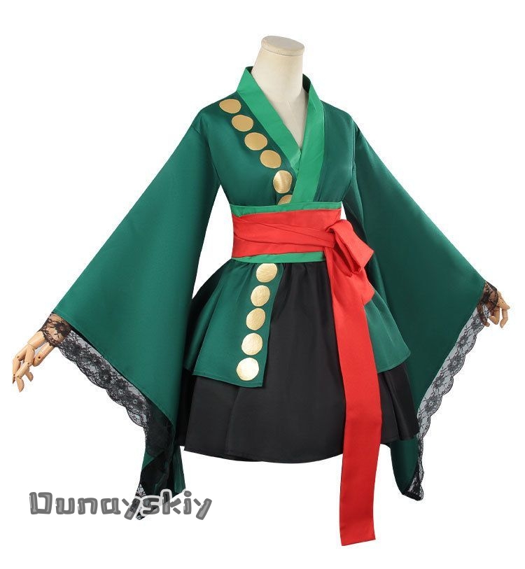Anime Roronoa Zoro Cosplay Cos - Anime Zoro Cosplay Female reseña y precio
