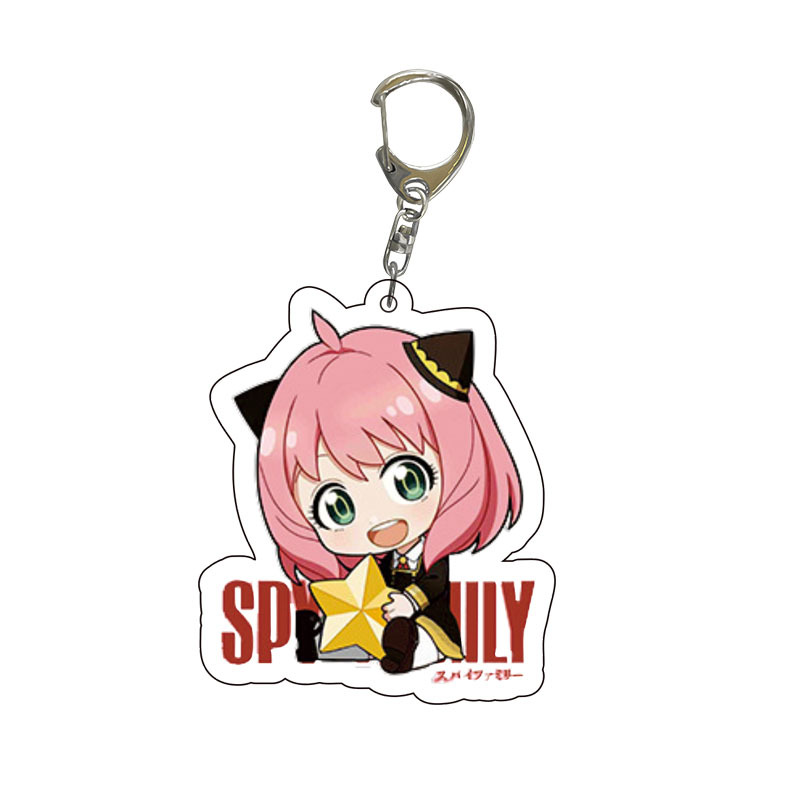 Spy x Family Acrylic Keychain  - Anime Cosplay Yor reseña y precio