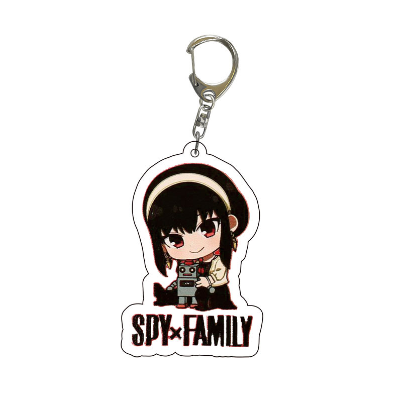 Spy x Family Acrylic Keychain  - Anime Cosplay Yor reseña y precio